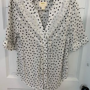 Polka Dot Blouse